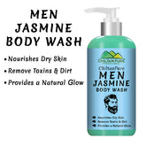 Men Jasmine Body Wash – Nourishes Dry Skin, Remove Dirt & Toxins, Enhances Body’s Natural Glow & Provides a Deep, Effective Clean